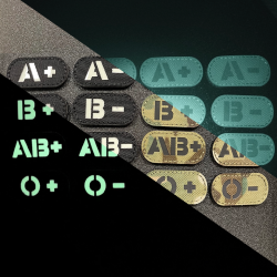 PATCH "BLOOD TYPE" / NOIR -...