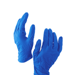Gants Nitrile Bleu